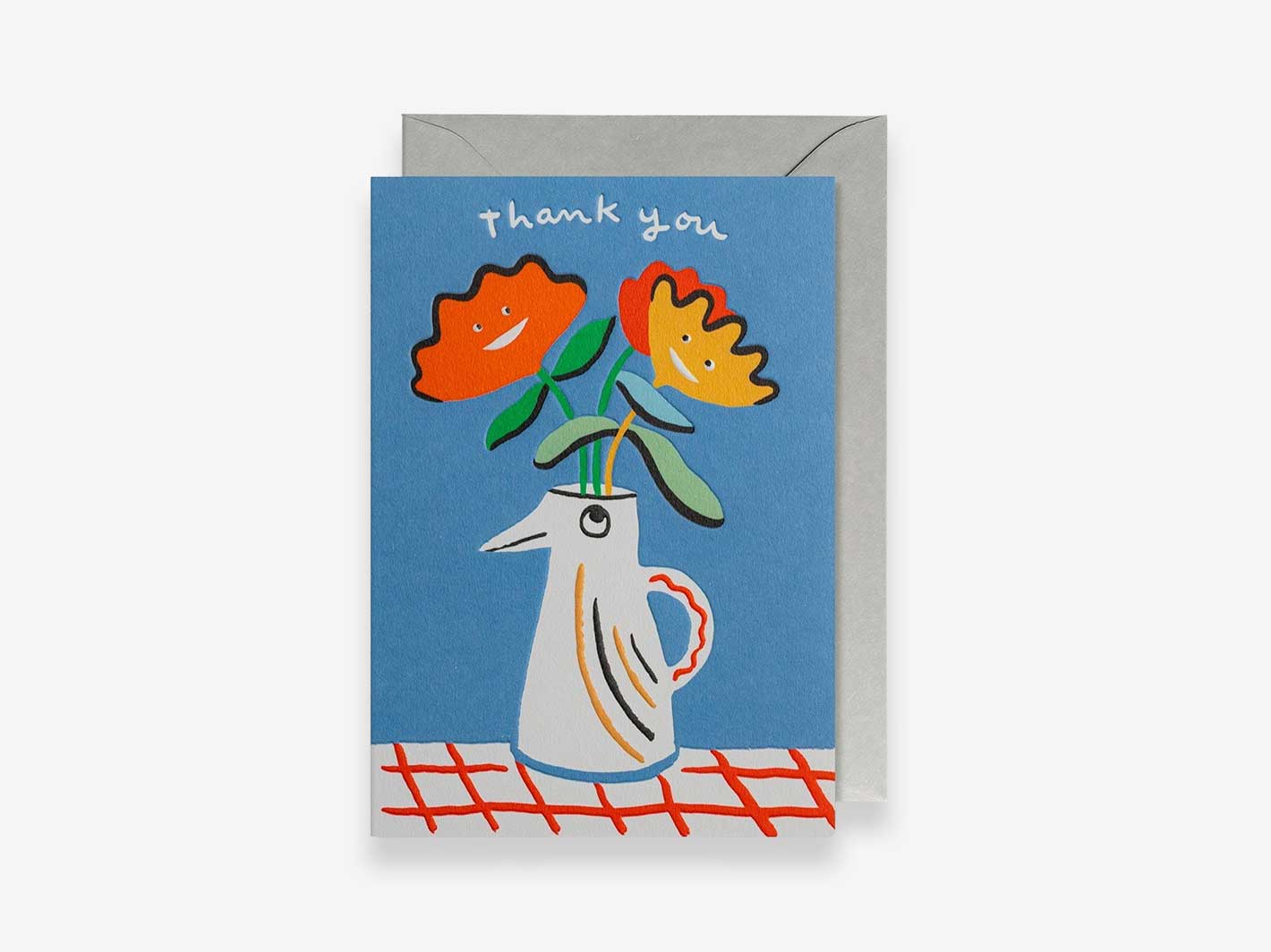 Thank You Happy Bouquet Card