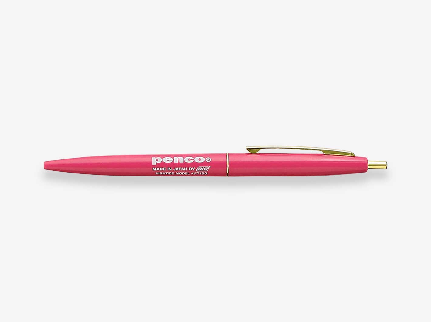 Knock Ballpoint Pen Vivid Pink