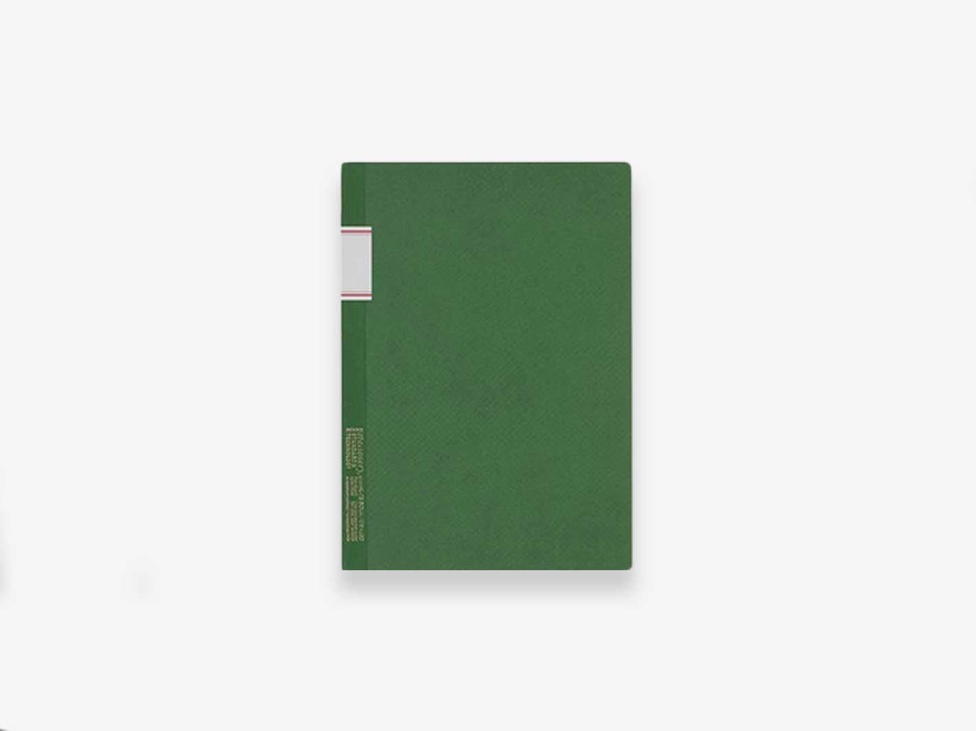 New Vintage Notebook Green