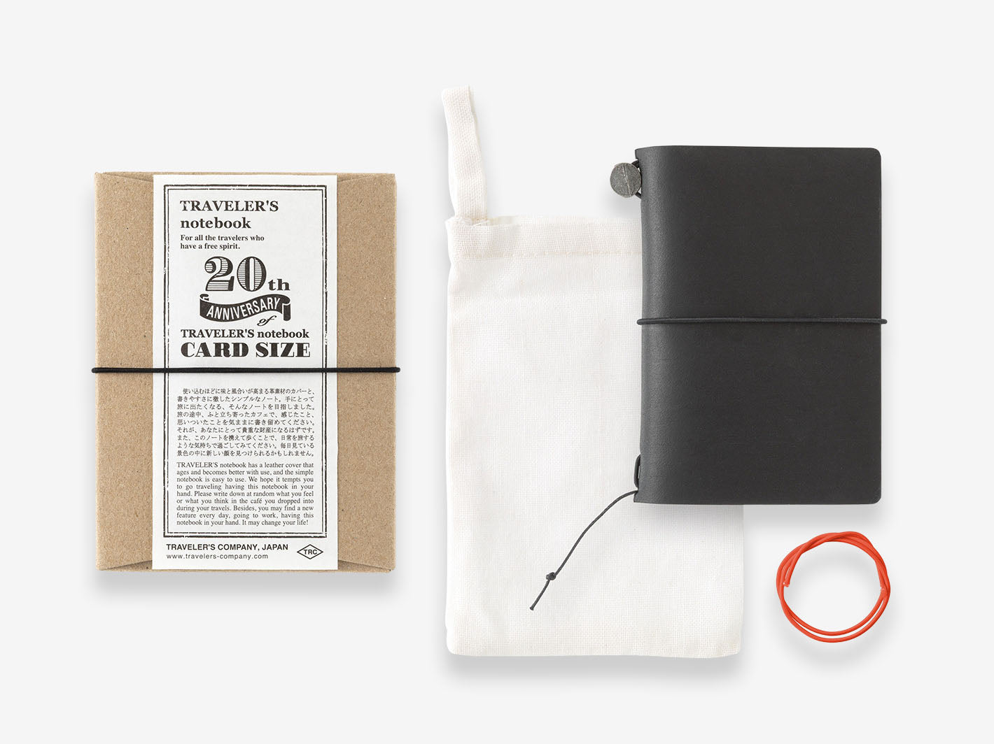 Pre-Order | TRAVELER'S notebook Card Size 20th Anniversary Set
