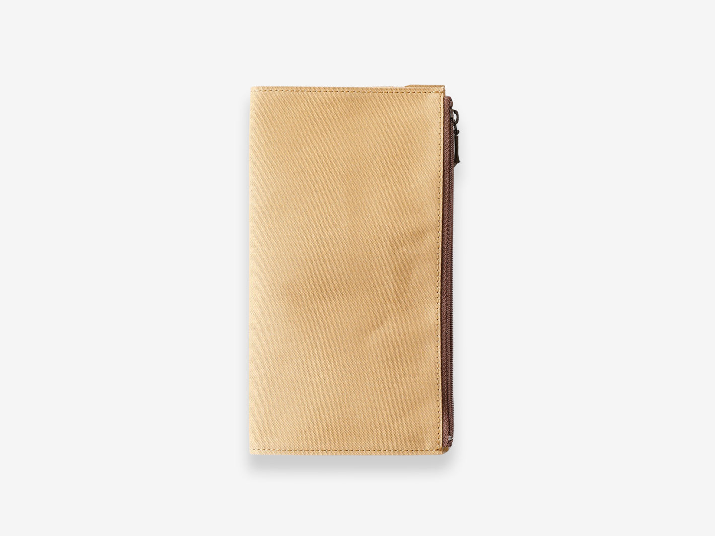 TRAVELER'S FACTORY Paper Cloth Zipper Case - Beige | Misc Store