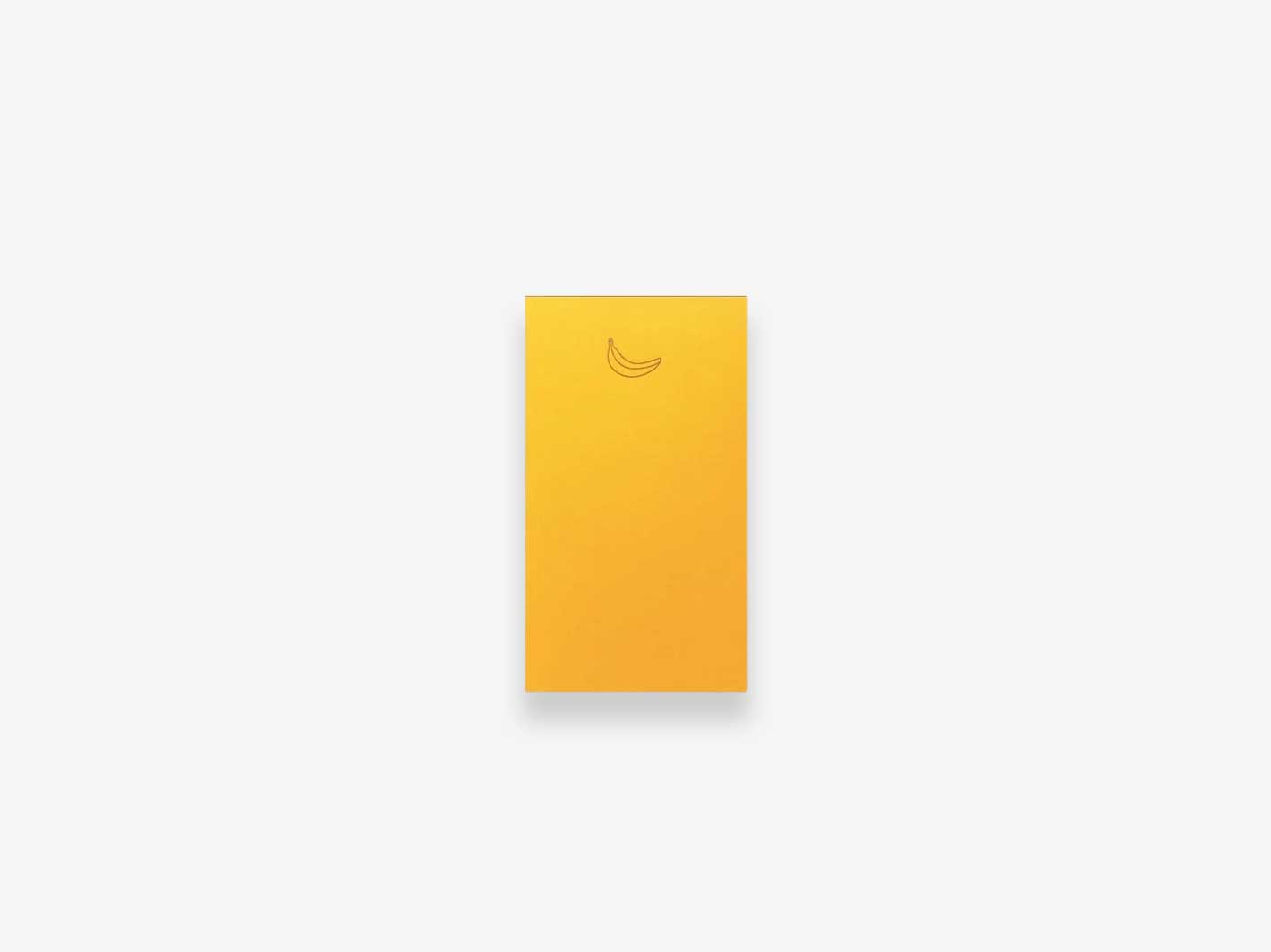Mini Notepad Banana 45 pages