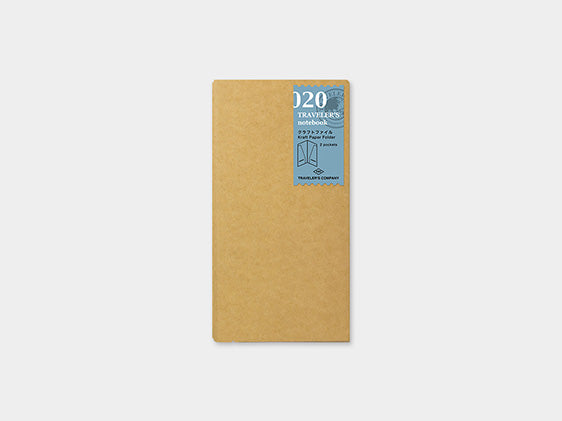 020. Kraft File Refill TRAVELER'S notebook