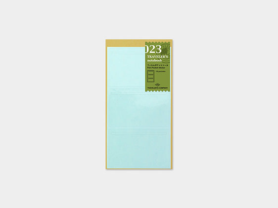 023. Film Pocket Sticker Refill TRAVELER’S notebook