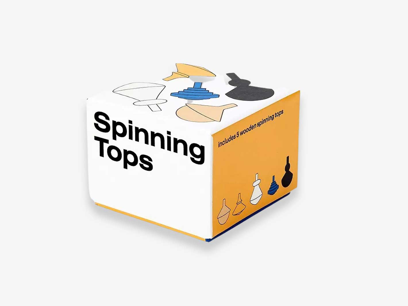 Spinning Tops - Set of 5