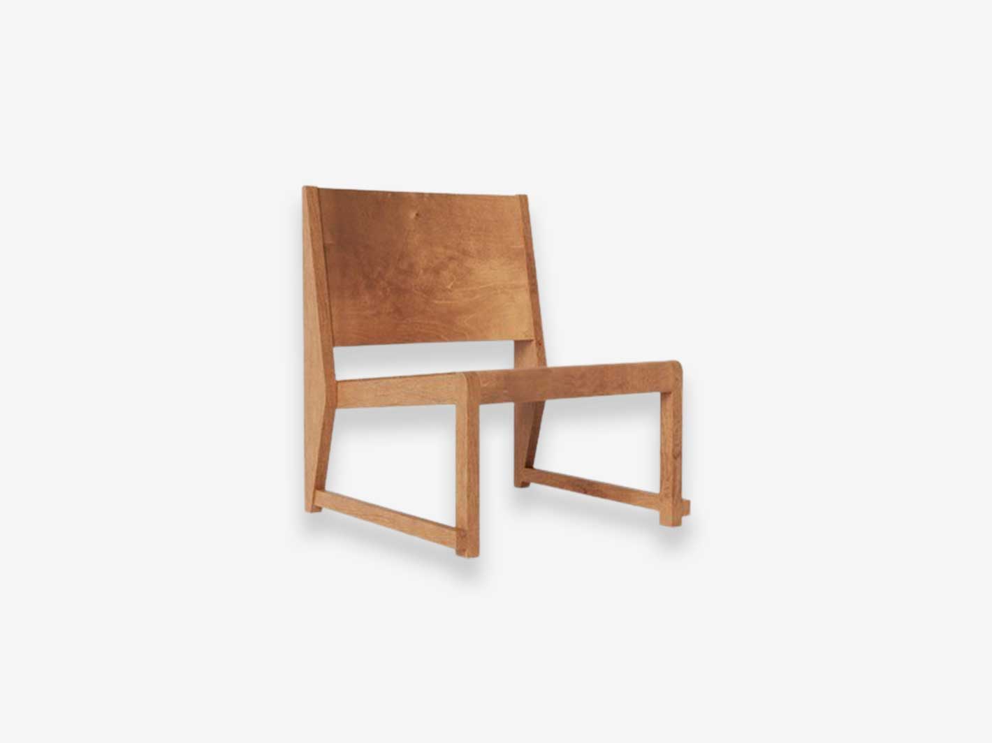 Wooden easy store chair