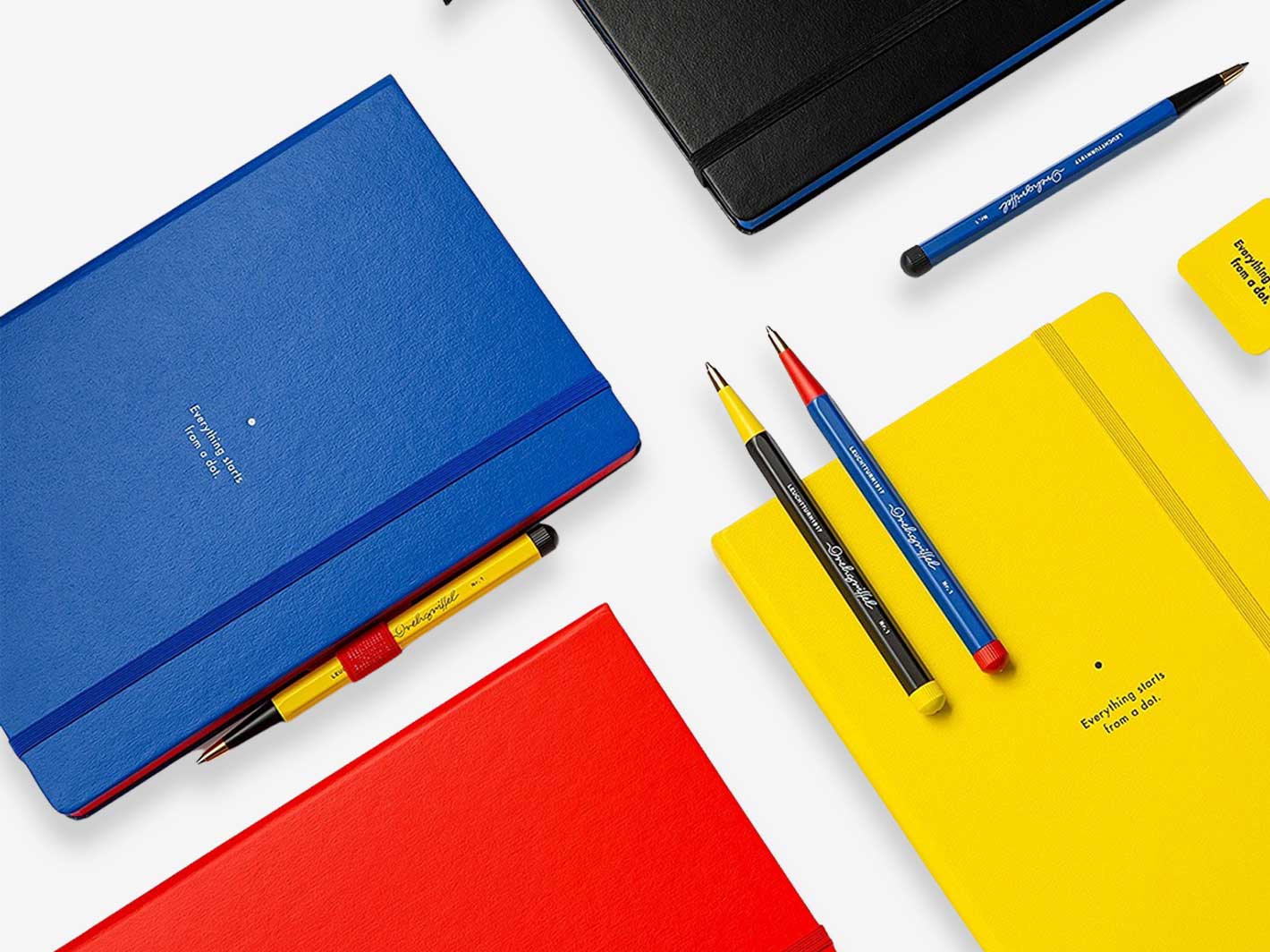 Bauhaus Edition Notebook A5 Red