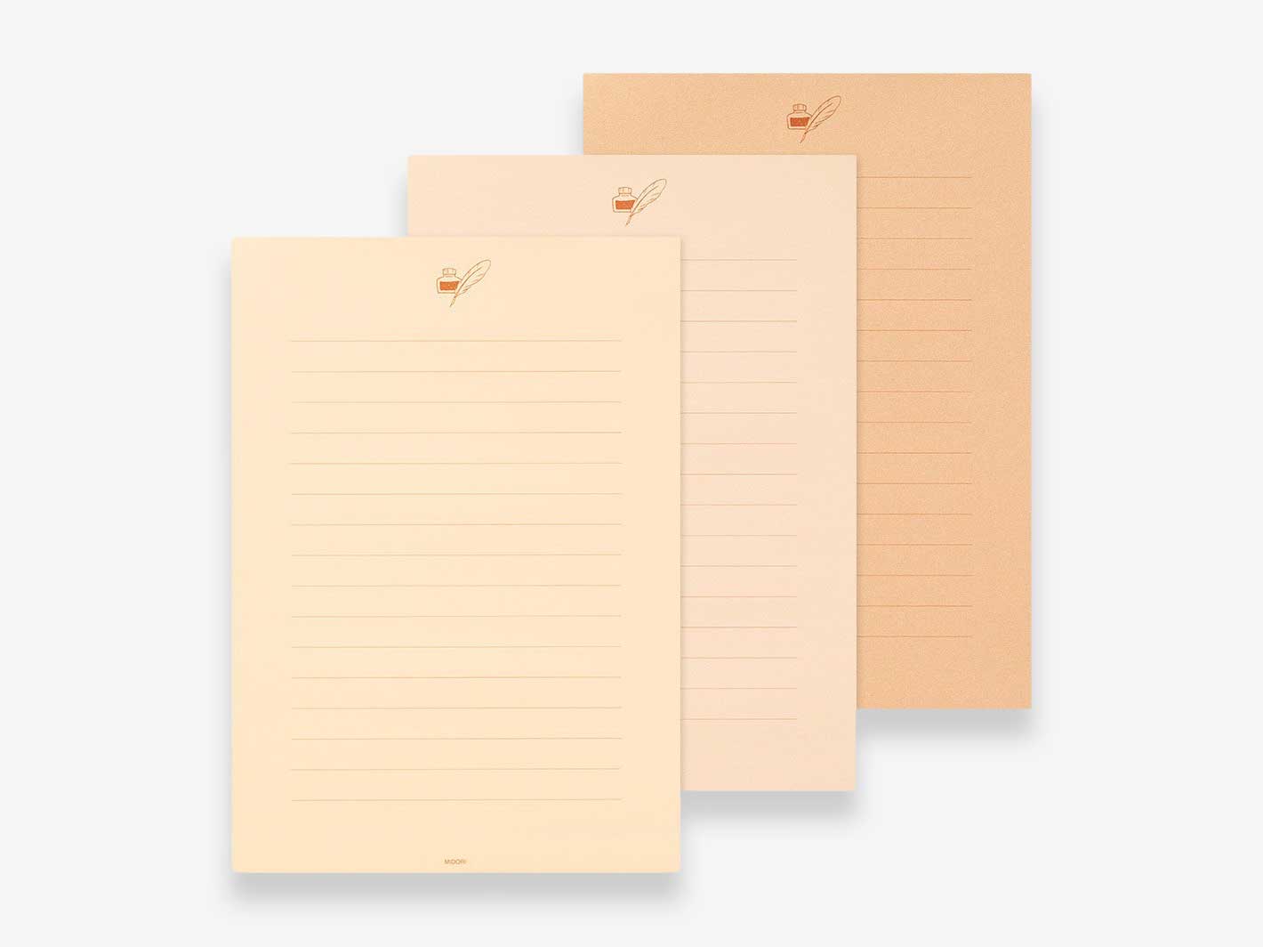 Brown Letter Pad