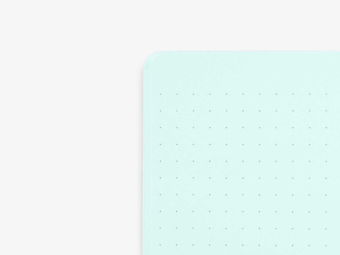Color Dot Grid Notebook Blue