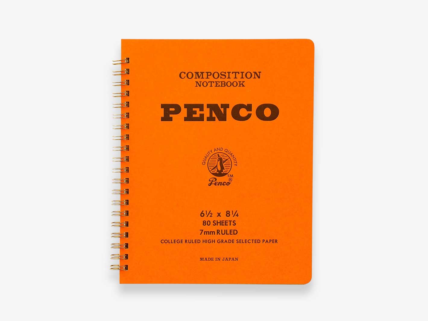 Coil Notebook L Orange