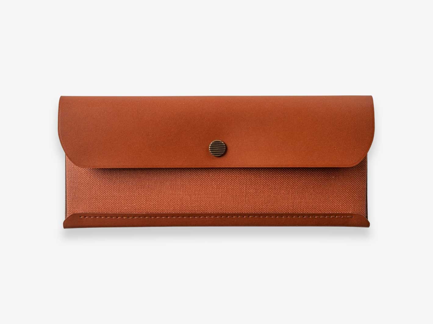 postalco Fabric & Leather Travel Wallet（POSTALCO – Fuzz）