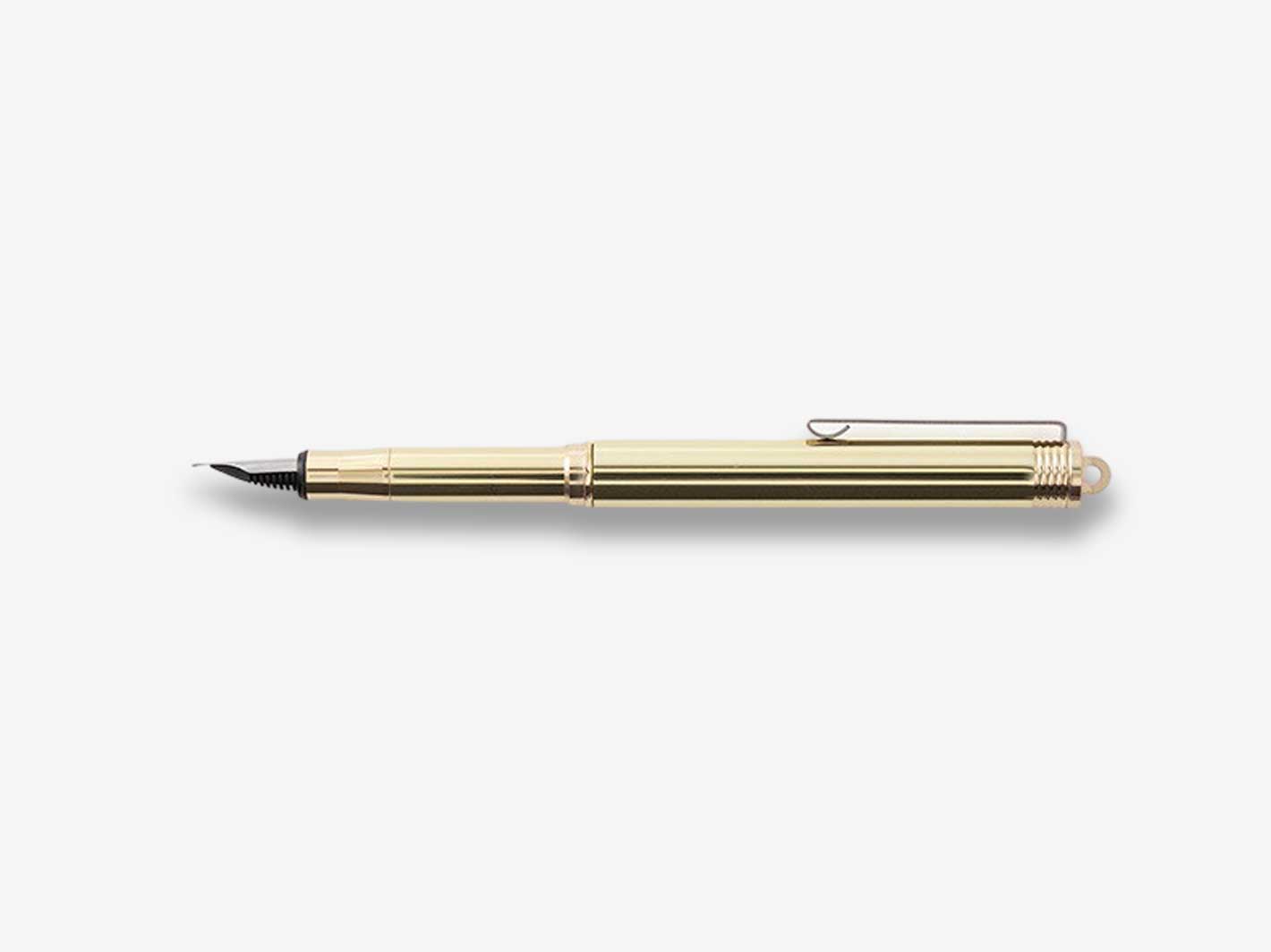 Brass Fountain Pen