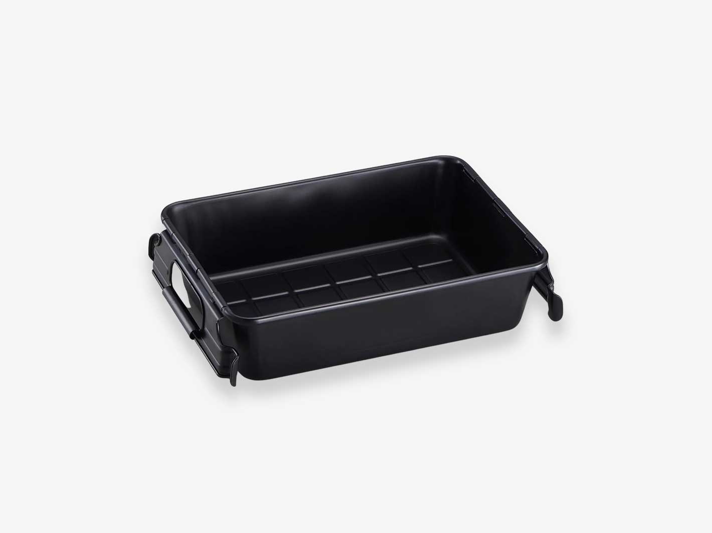 Toyo Steel Black Stackable Storage Box 6