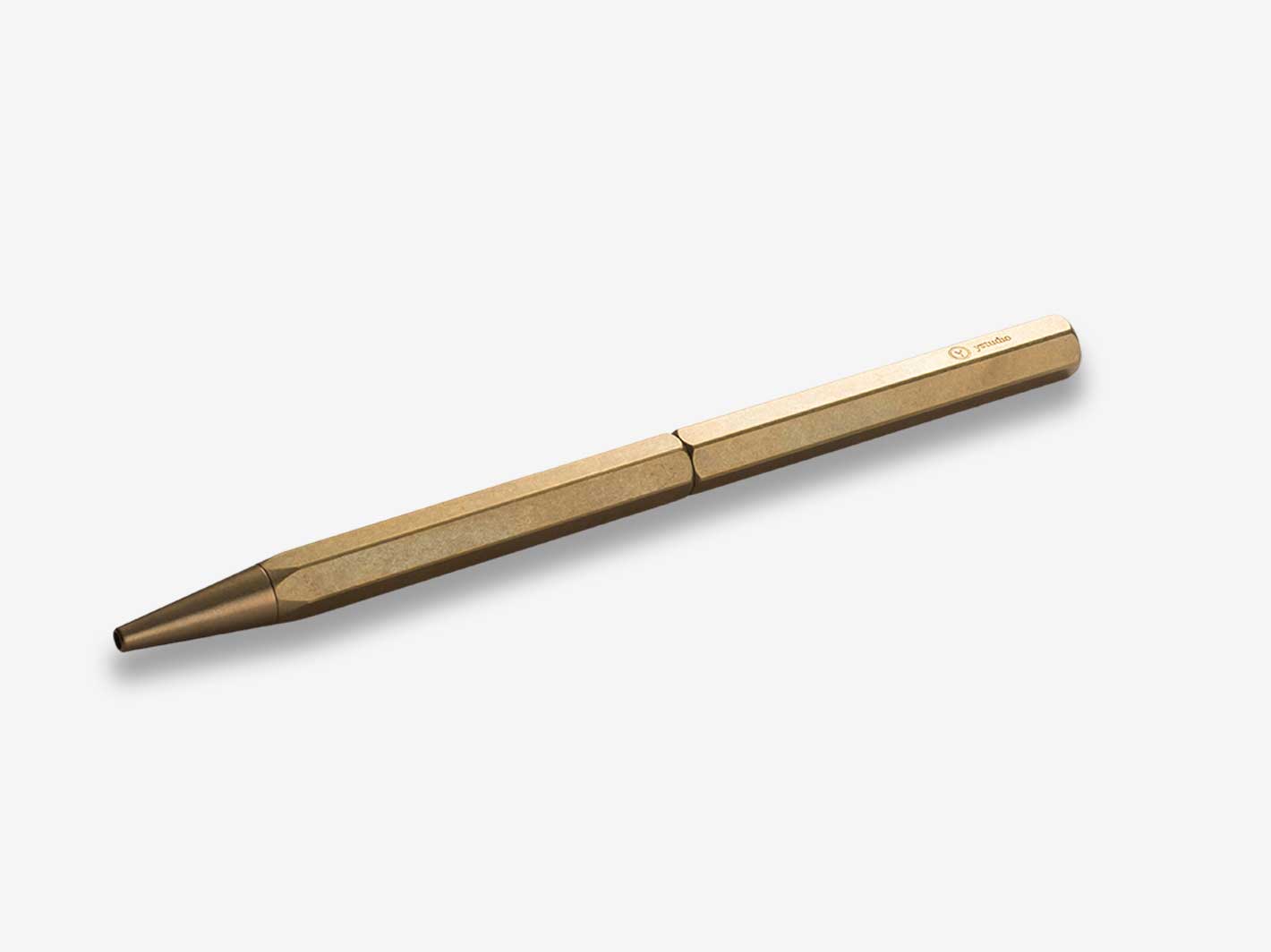 Classic Revolve Ballpoint Pen Brass (Slim)