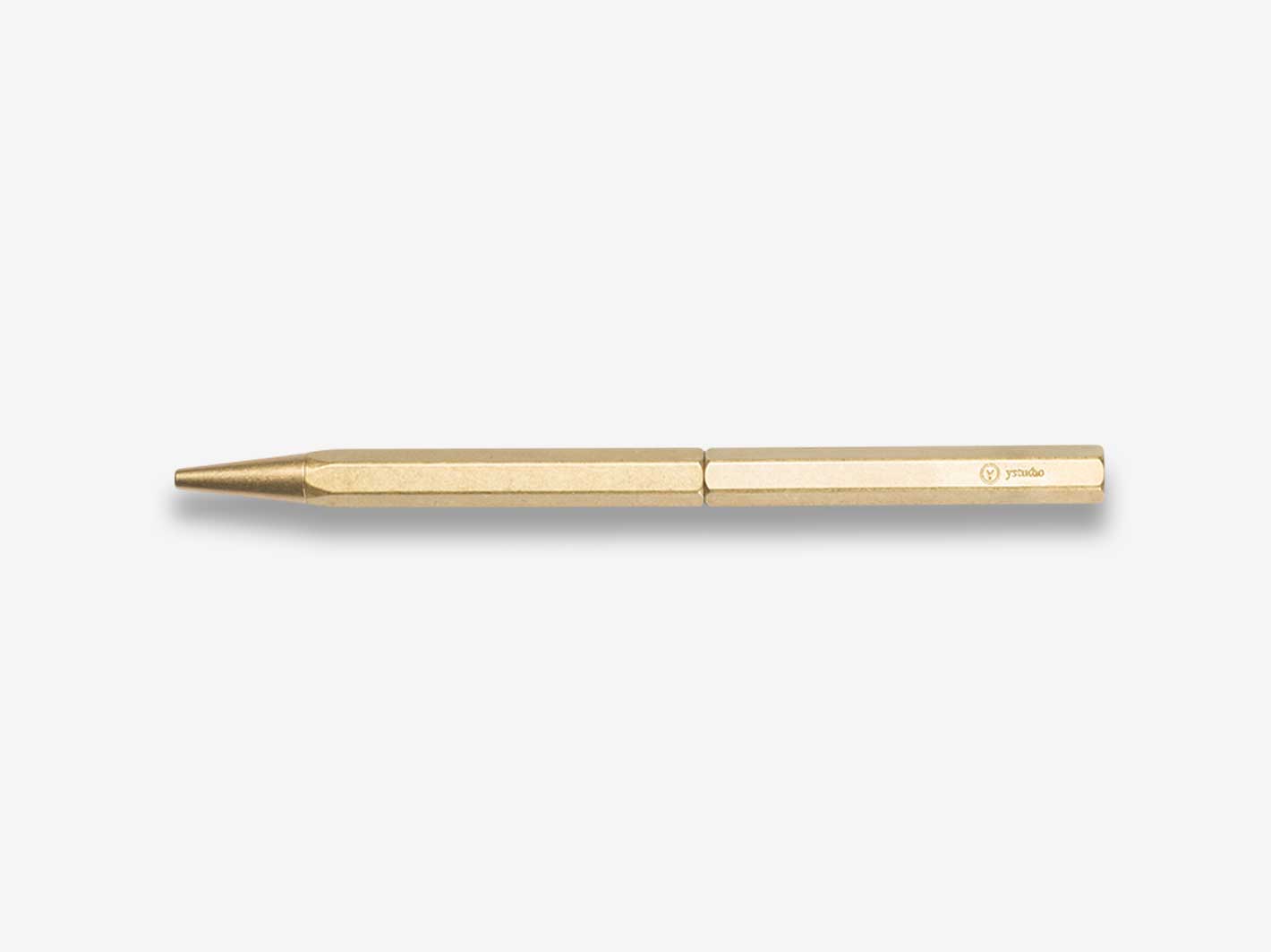 Classic Revolve Ballpoint Pen Brass (Slim)