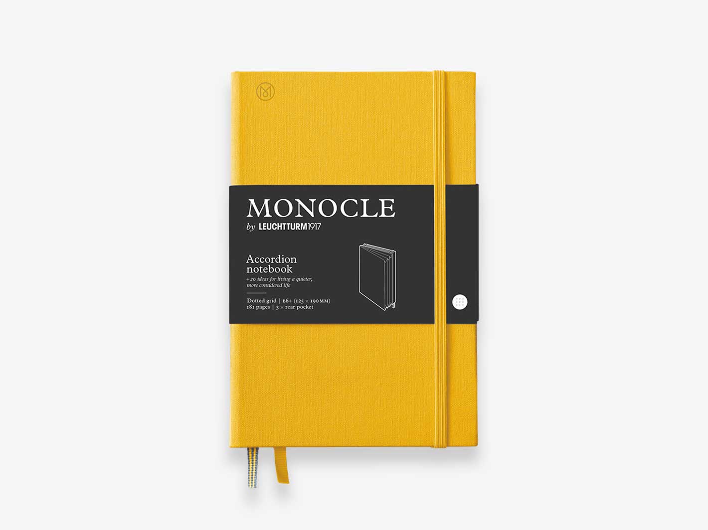 Wallet Accordion Notebook Yellow