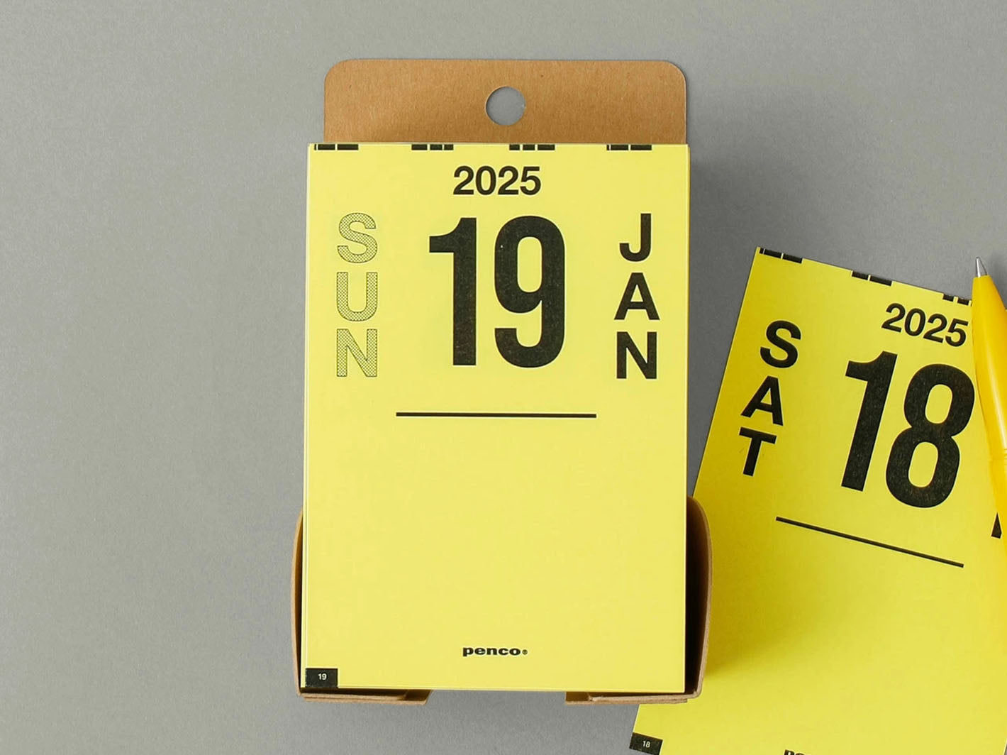 2025 Memo Block Calendar