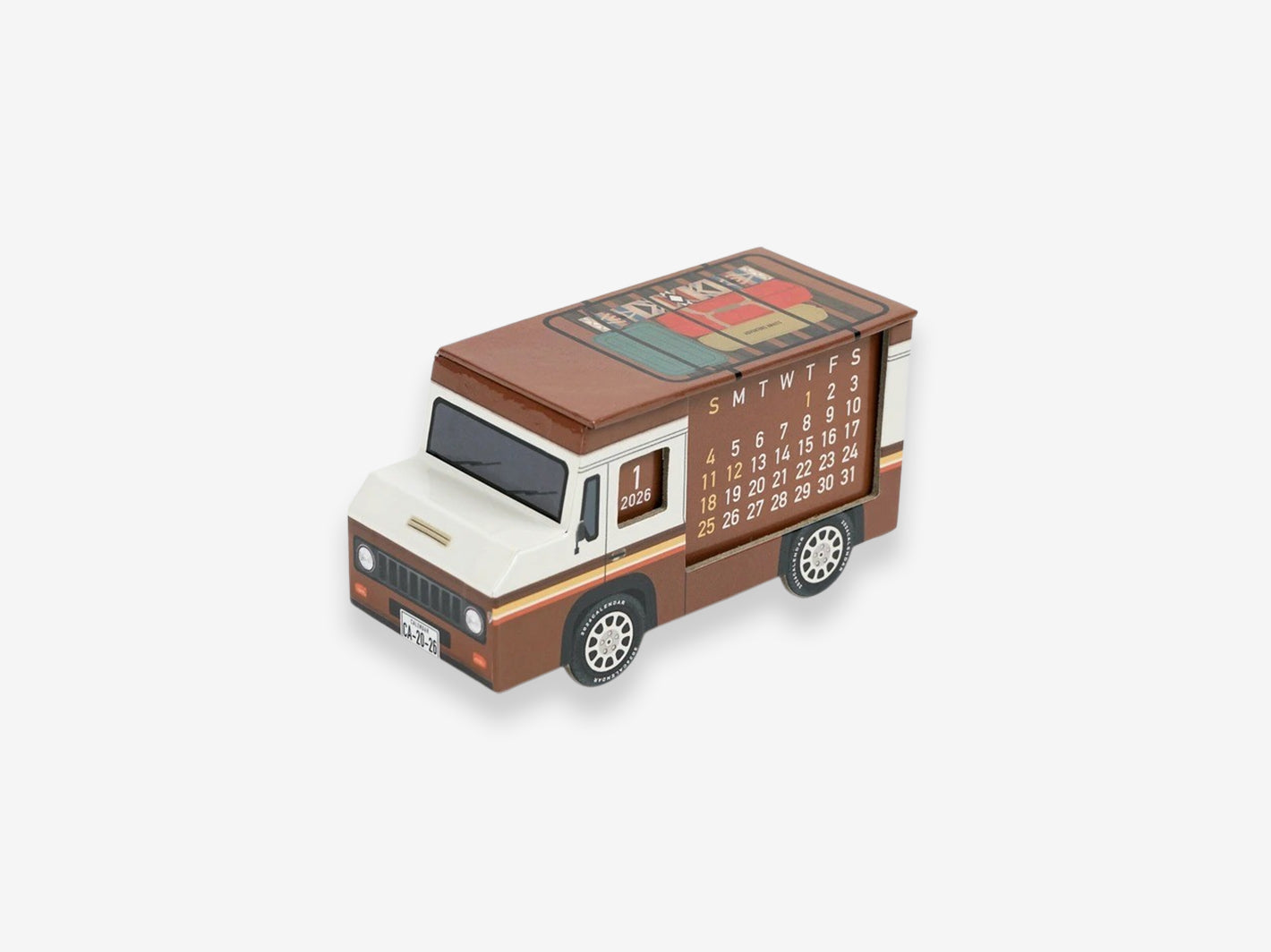 2026 Car Box Calendar Camper