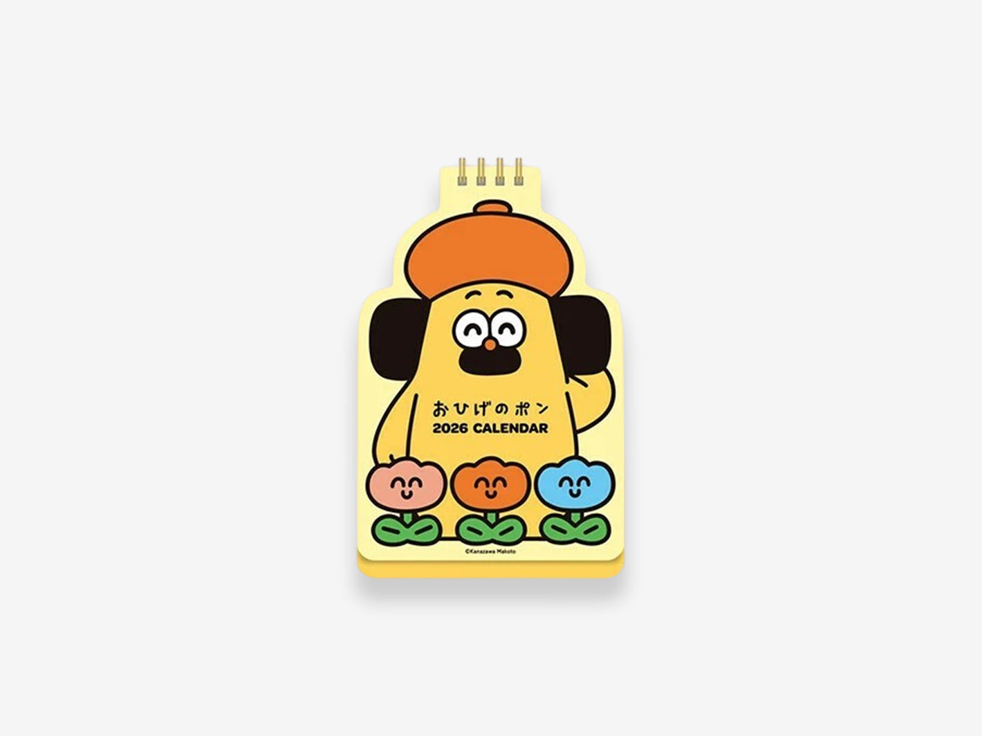 2026 Ohige no Pon Desk Calendar
