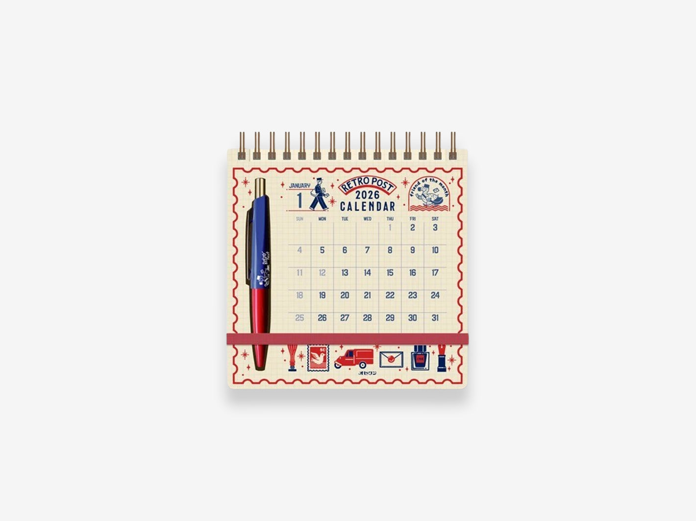 2026 Scribble Desk Calendar Obi Wan