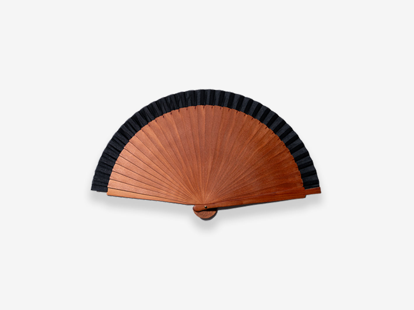 Standard Fan Wood Black