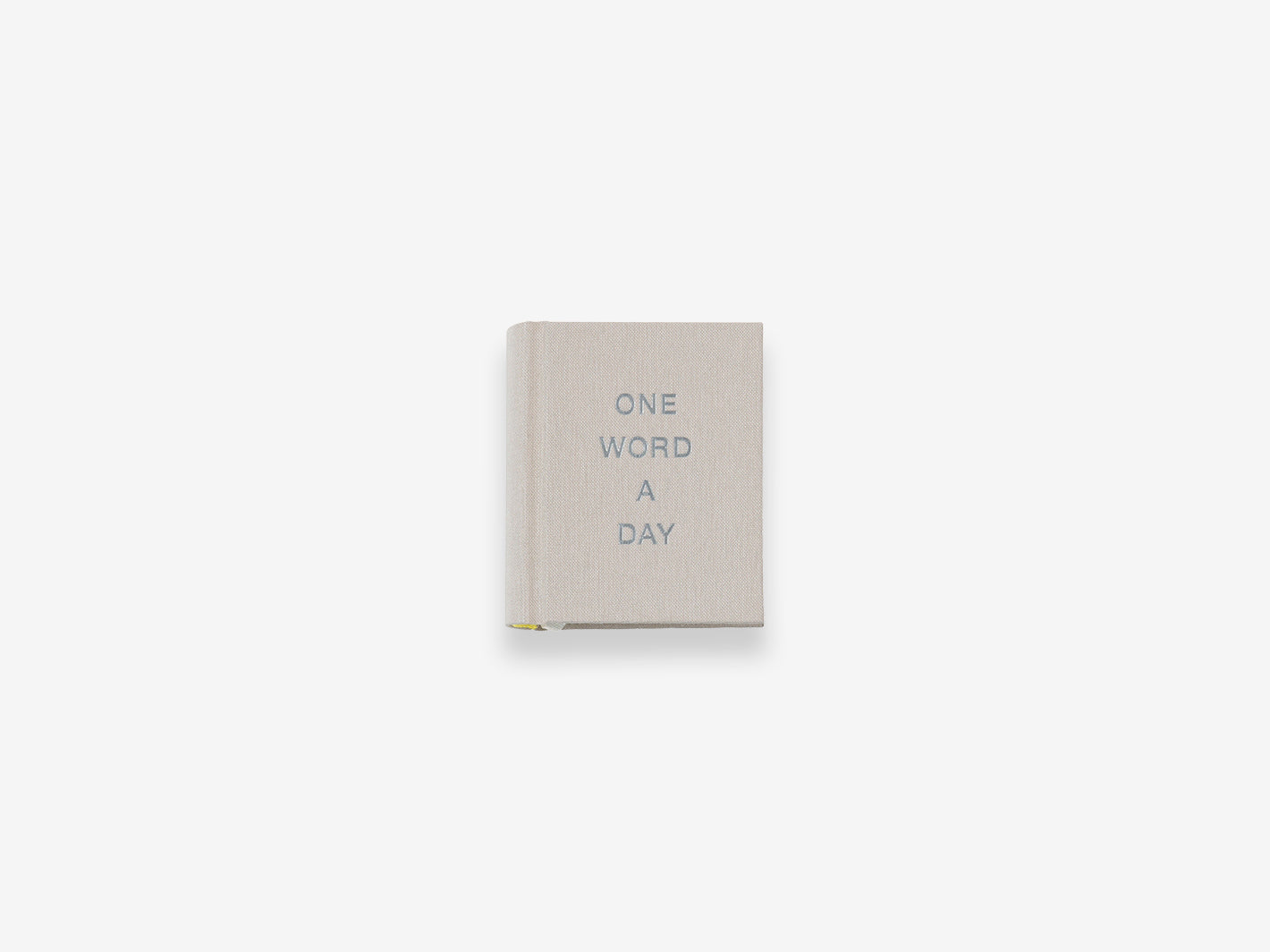 One Word A Day Notebook Concrete