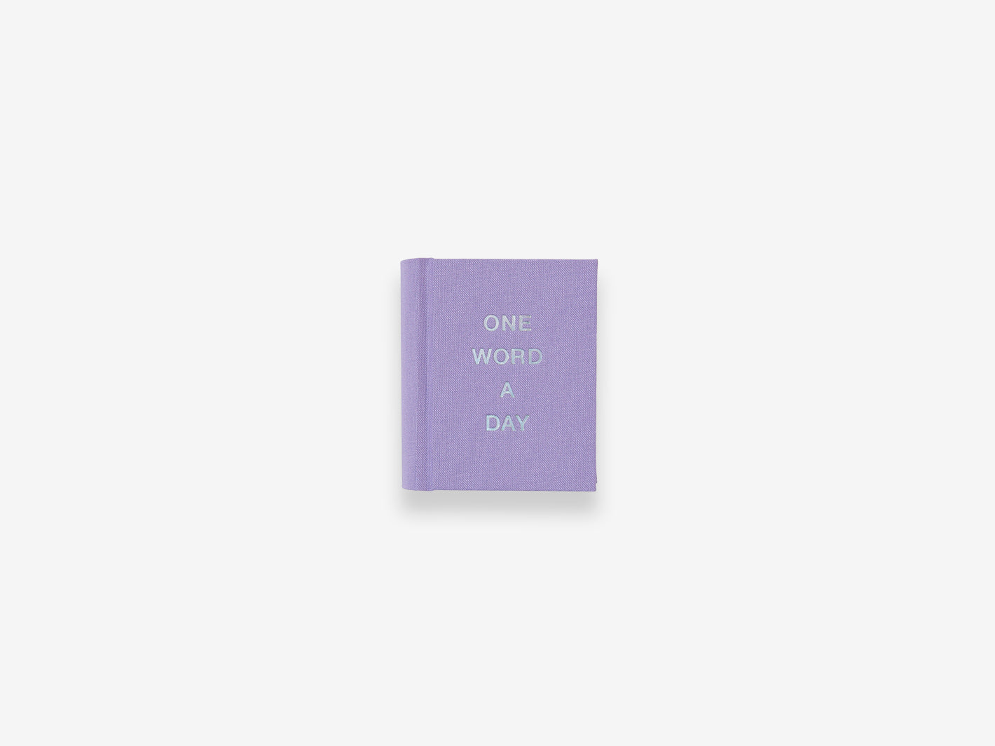 One Word A Day Notebook Lavender