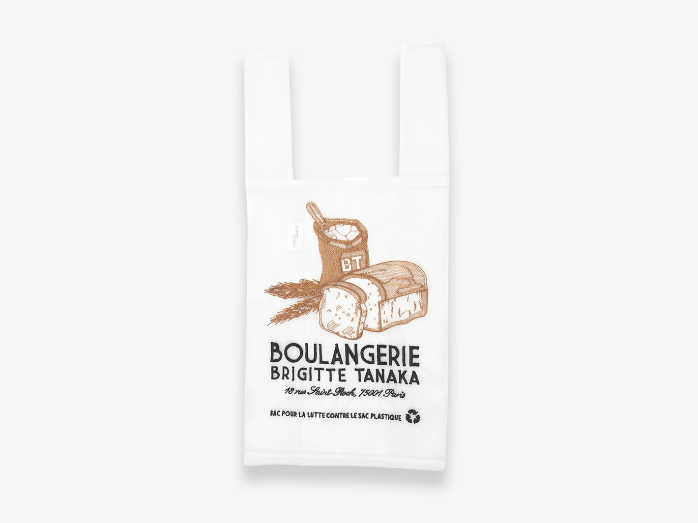 BRIGITTE TANAKA●FLEURISTE SILVER BRIGITTE TANAKA BAG (FLEURISTE) – NOLM