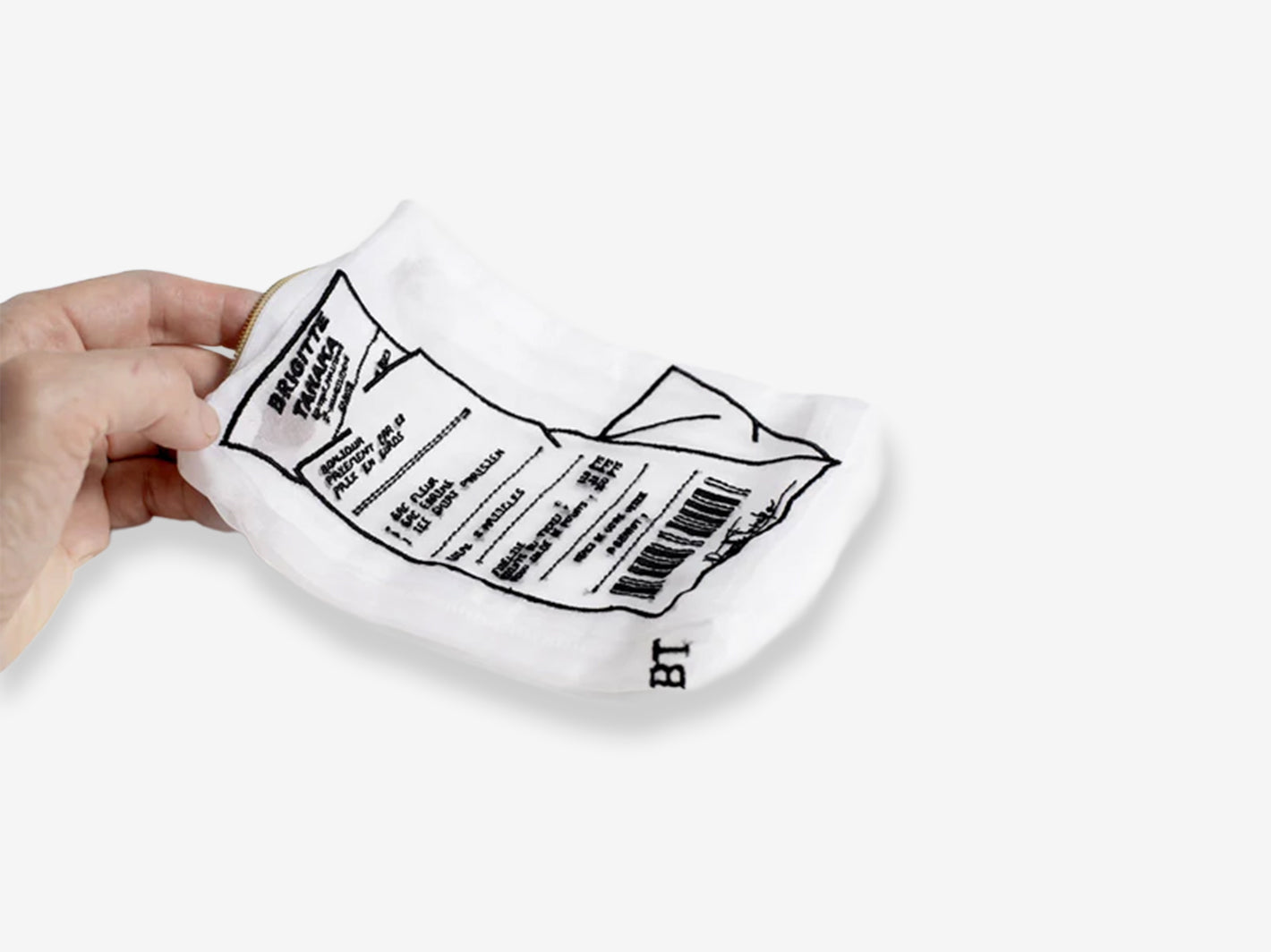Organza Pouch Receipt