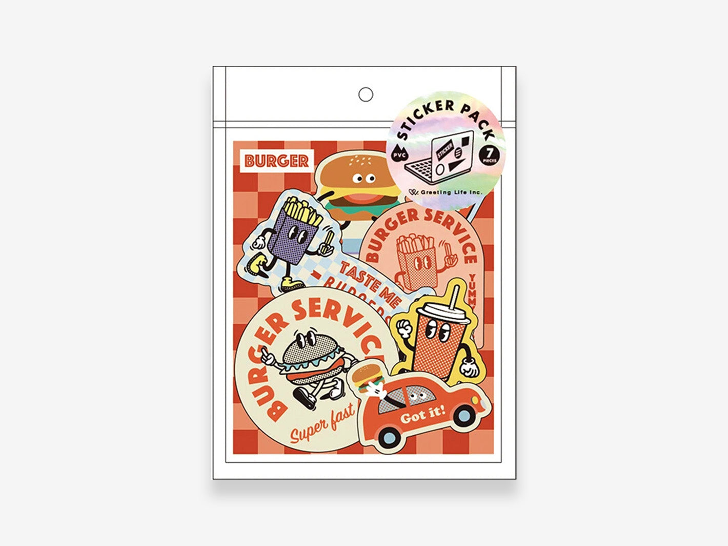 Burger Sticker Pack