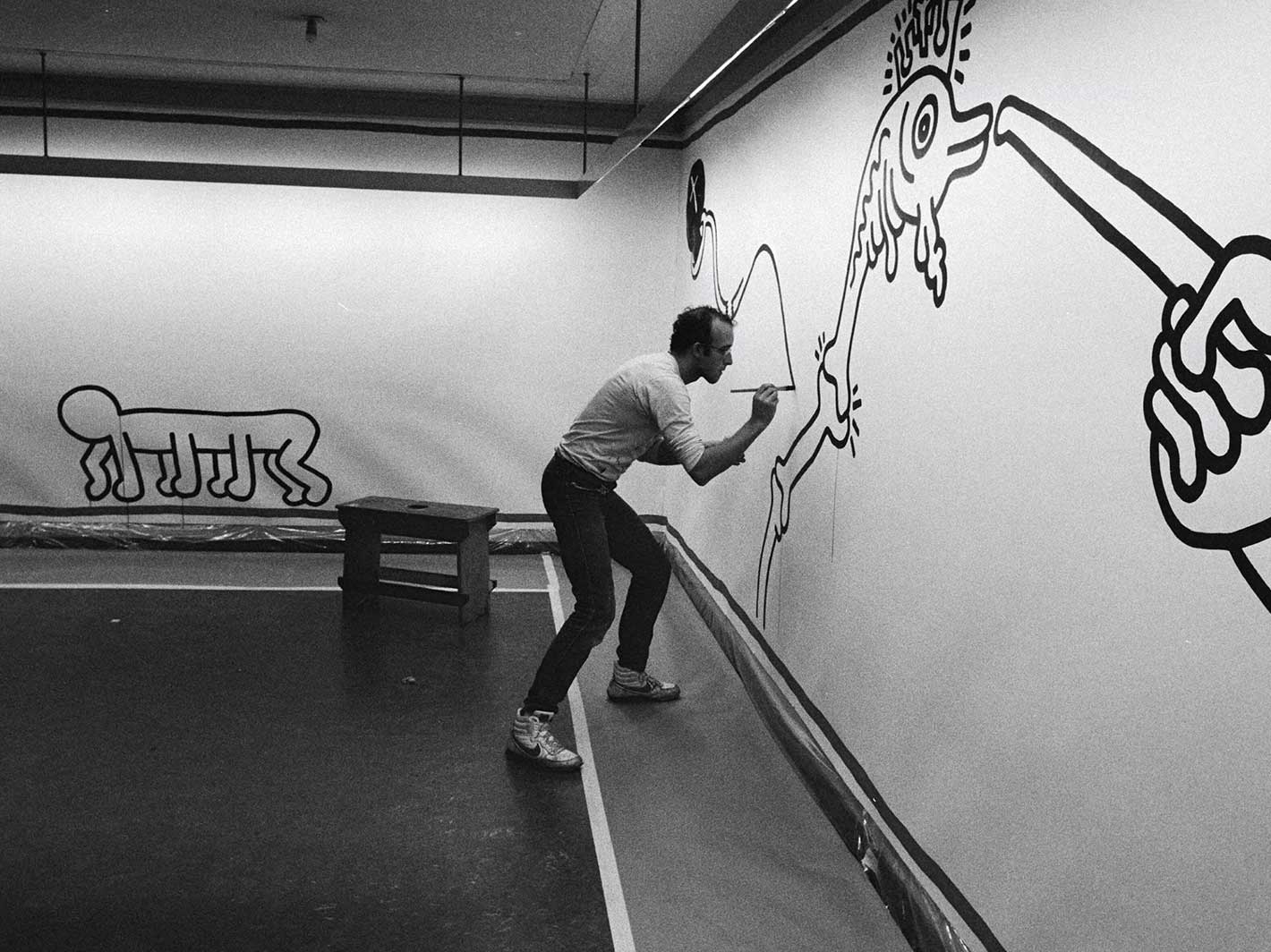 Keith Haring Colouring Pad A5