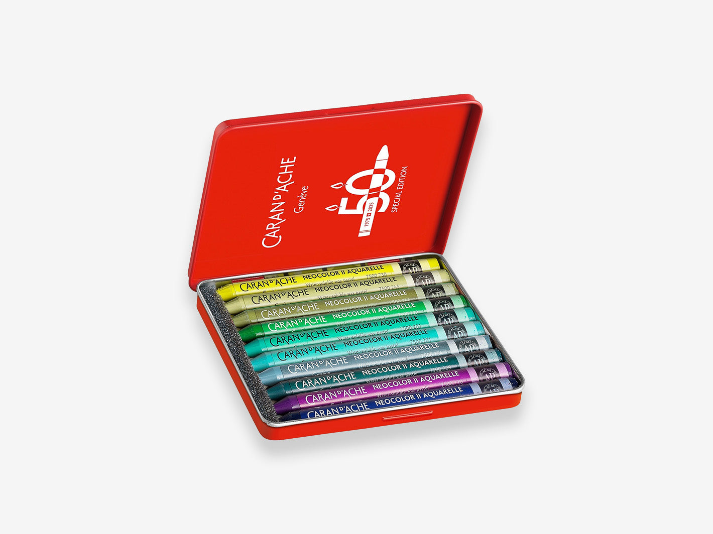 Neocolor II Aquarelle Pastels Box of 10 - Lush