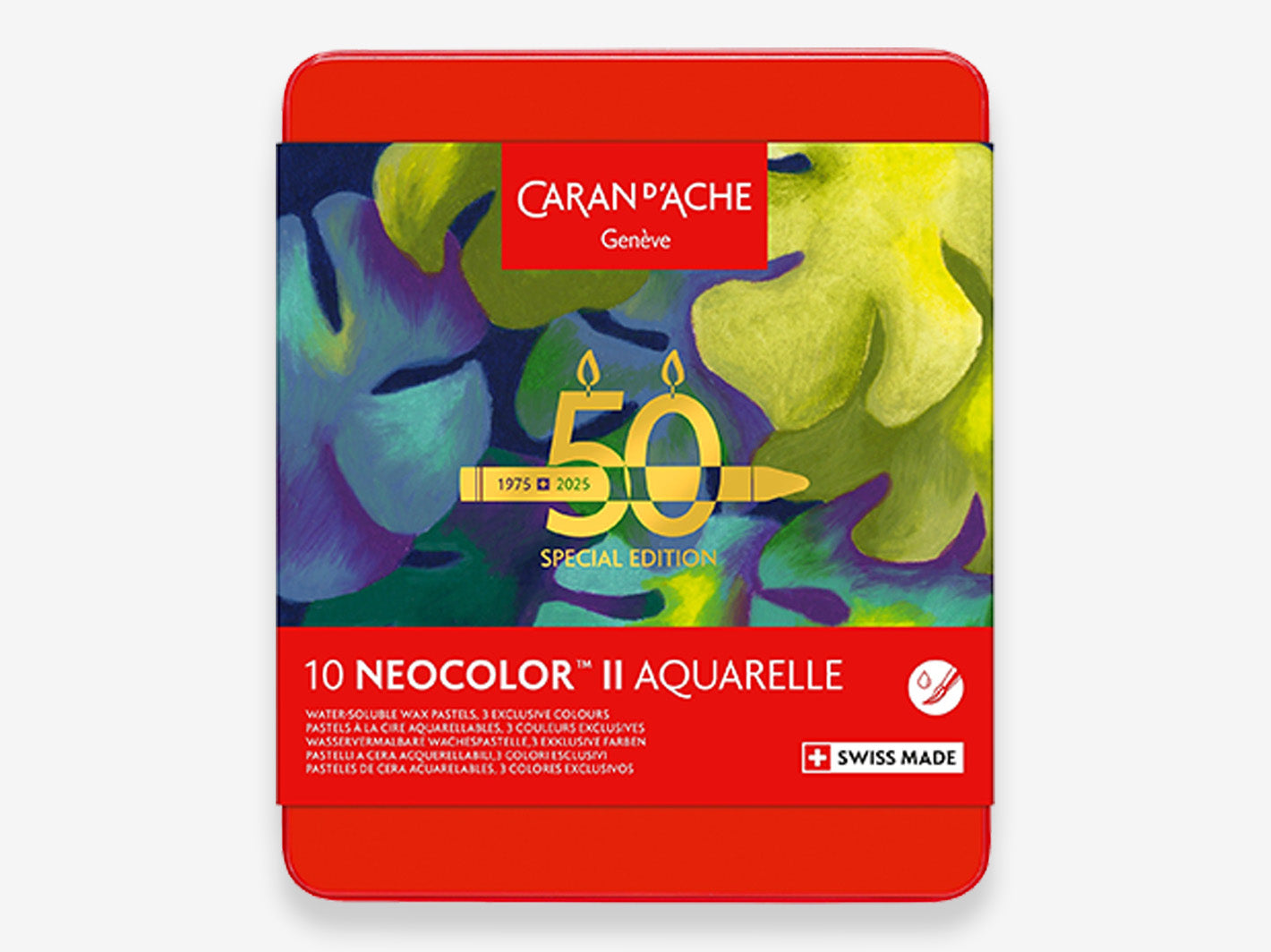 Neocolor II Aquarelle Pastels Box of 10 - Lush
