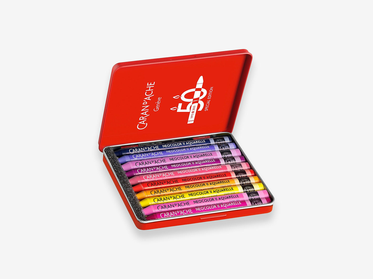 Neocolor II Aquarelle Pastels Box of 10 - Pop