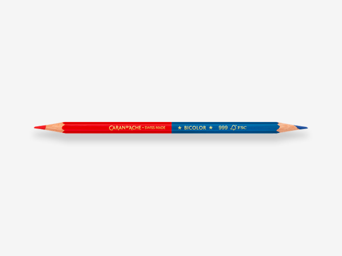 Bicolor Pencil Blue Red