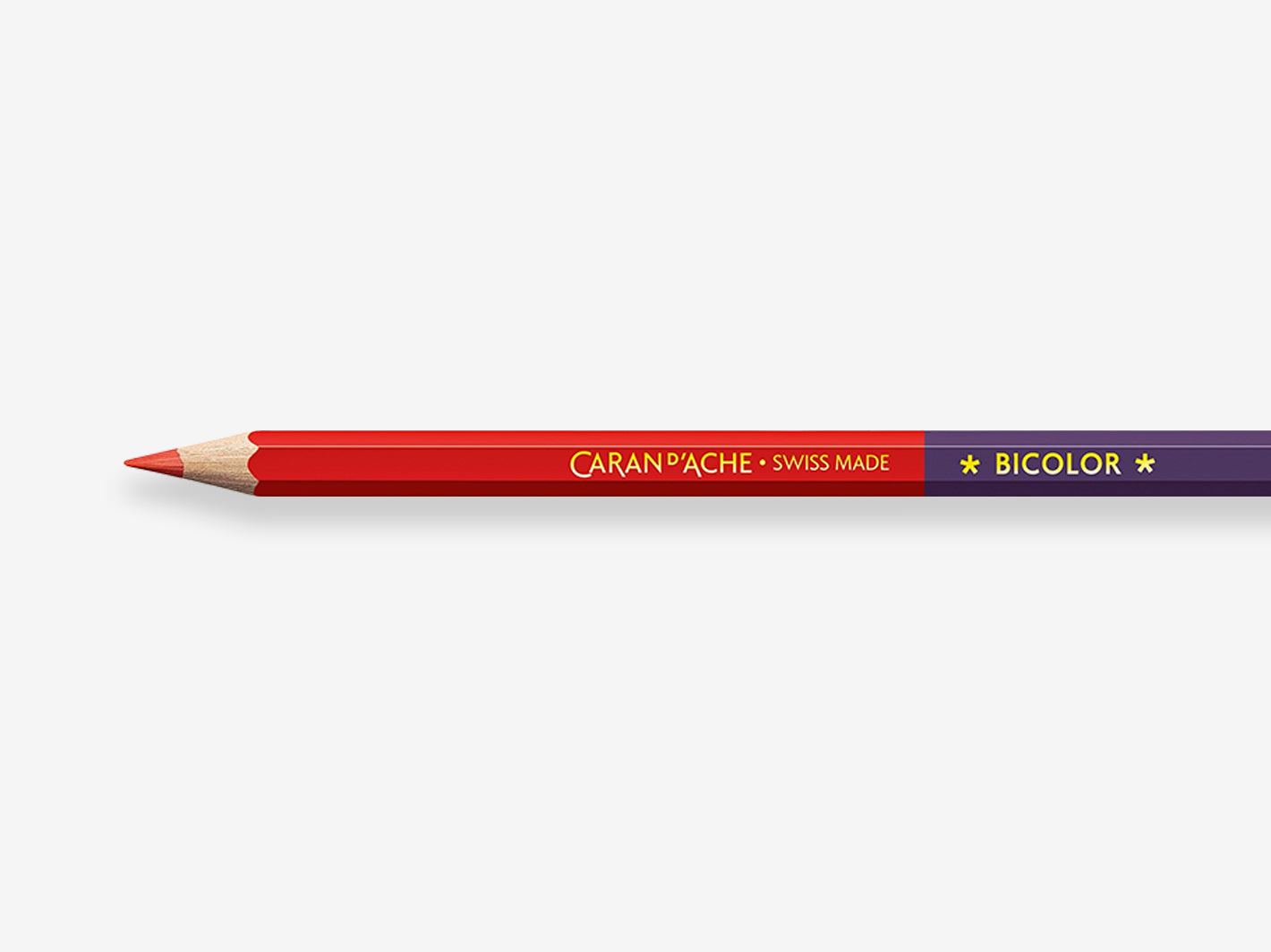 Bicolor Pencil Purple Red