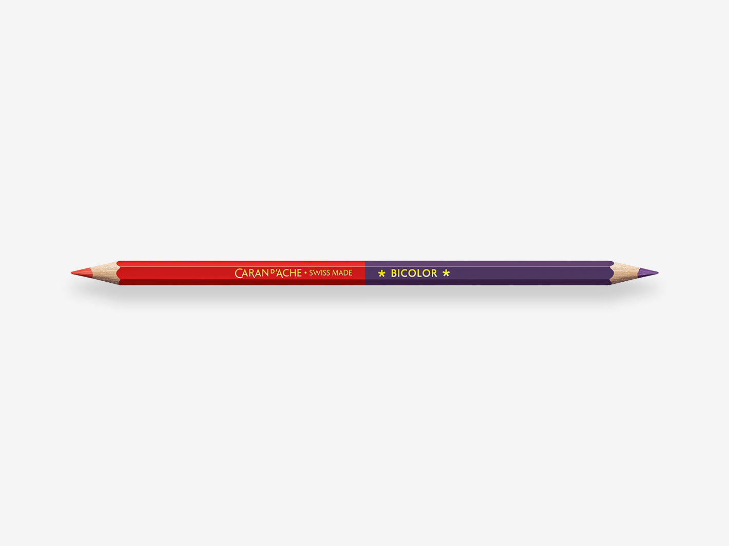 Bicolor Pencil Purple Red