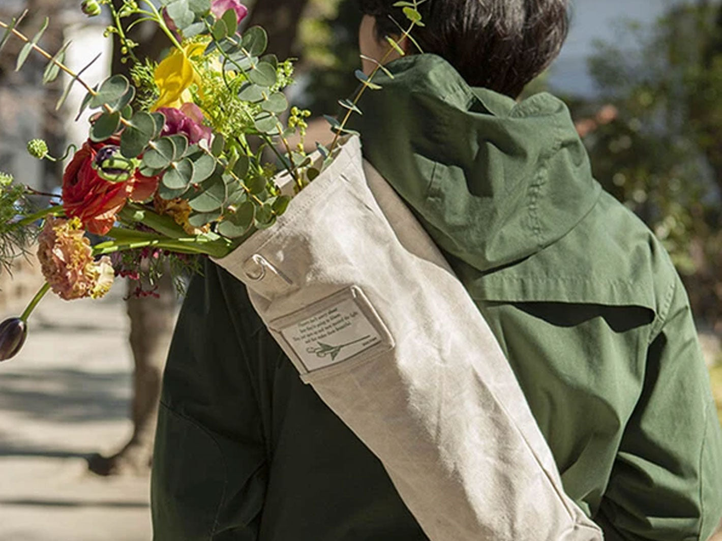 Cotton Flower Bag