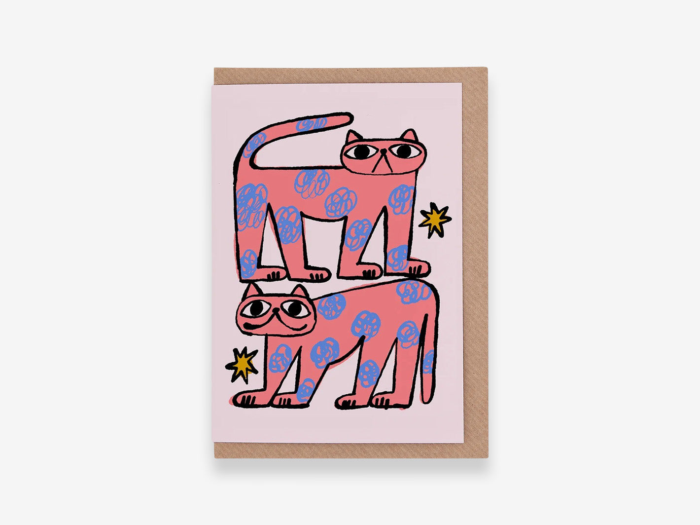 Colour Me Cats Card