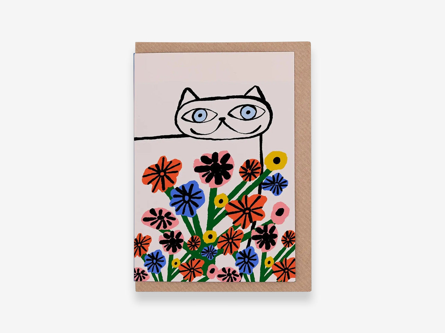 Garden Cat Card