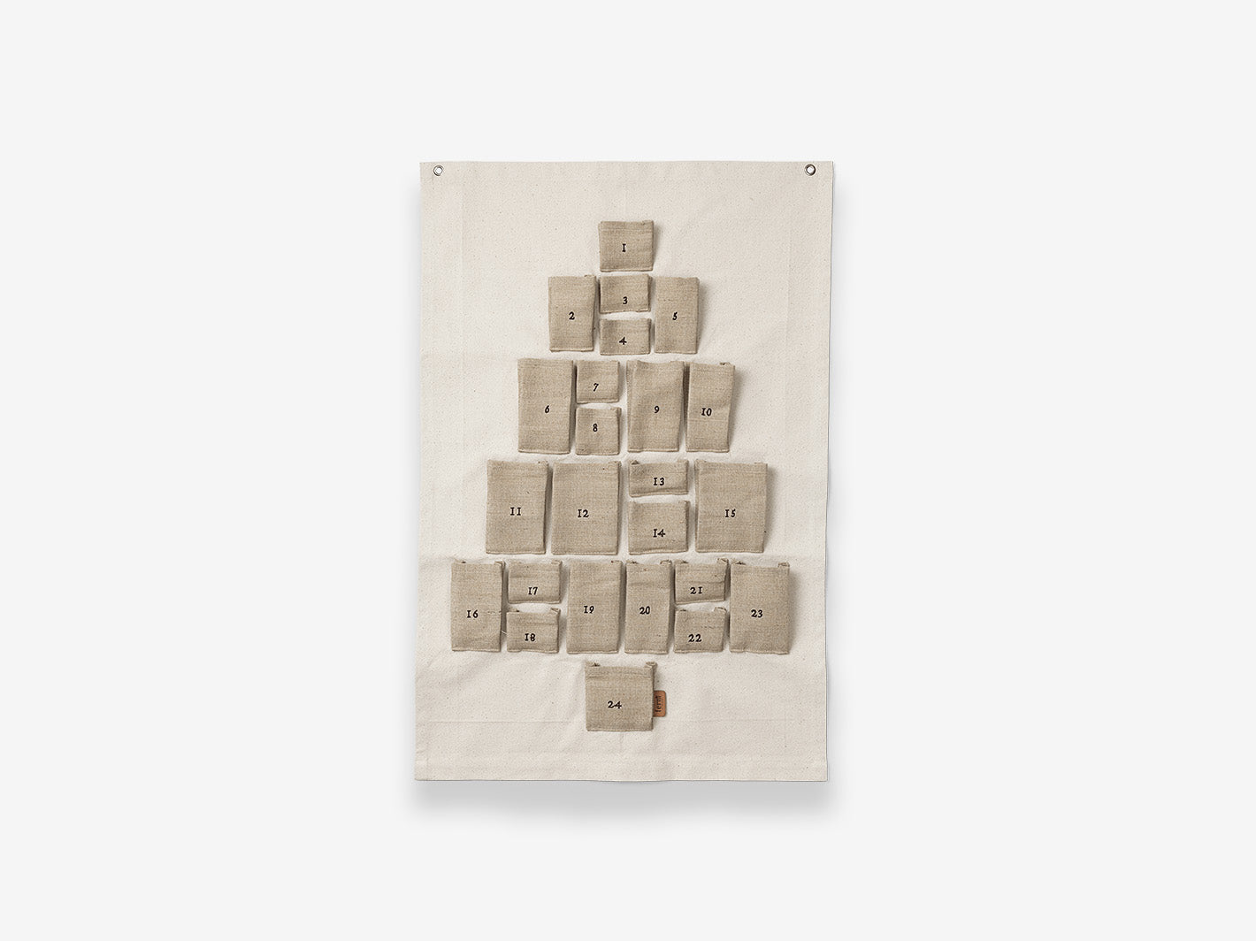 Pine Christmas Calendar Mini