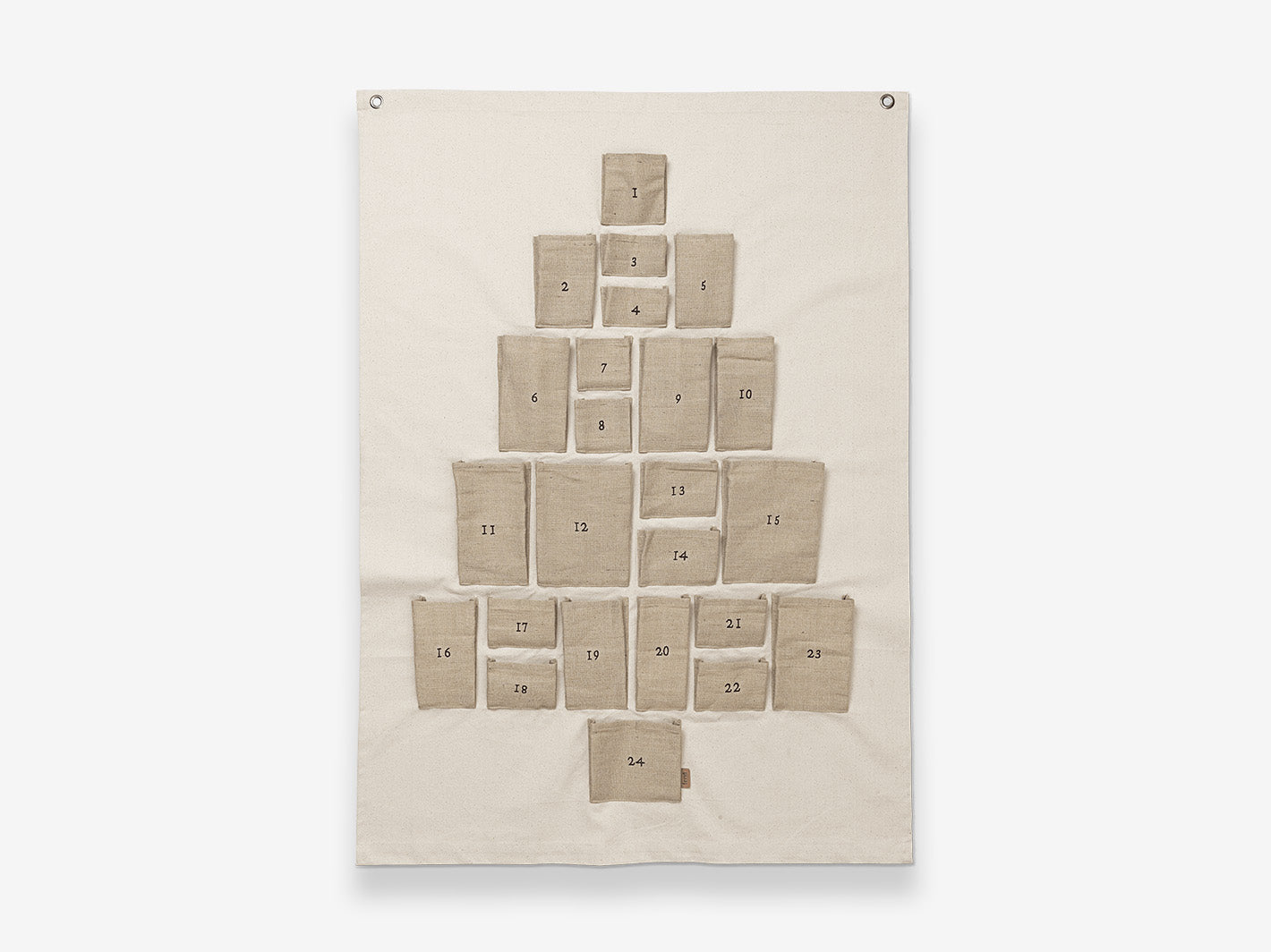 Pine Christmas Calendar Maxi