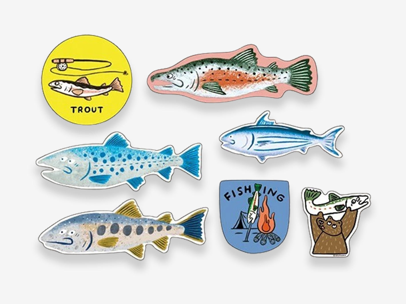 Fishing Sticker Pack | Misc Store Amsterdam
