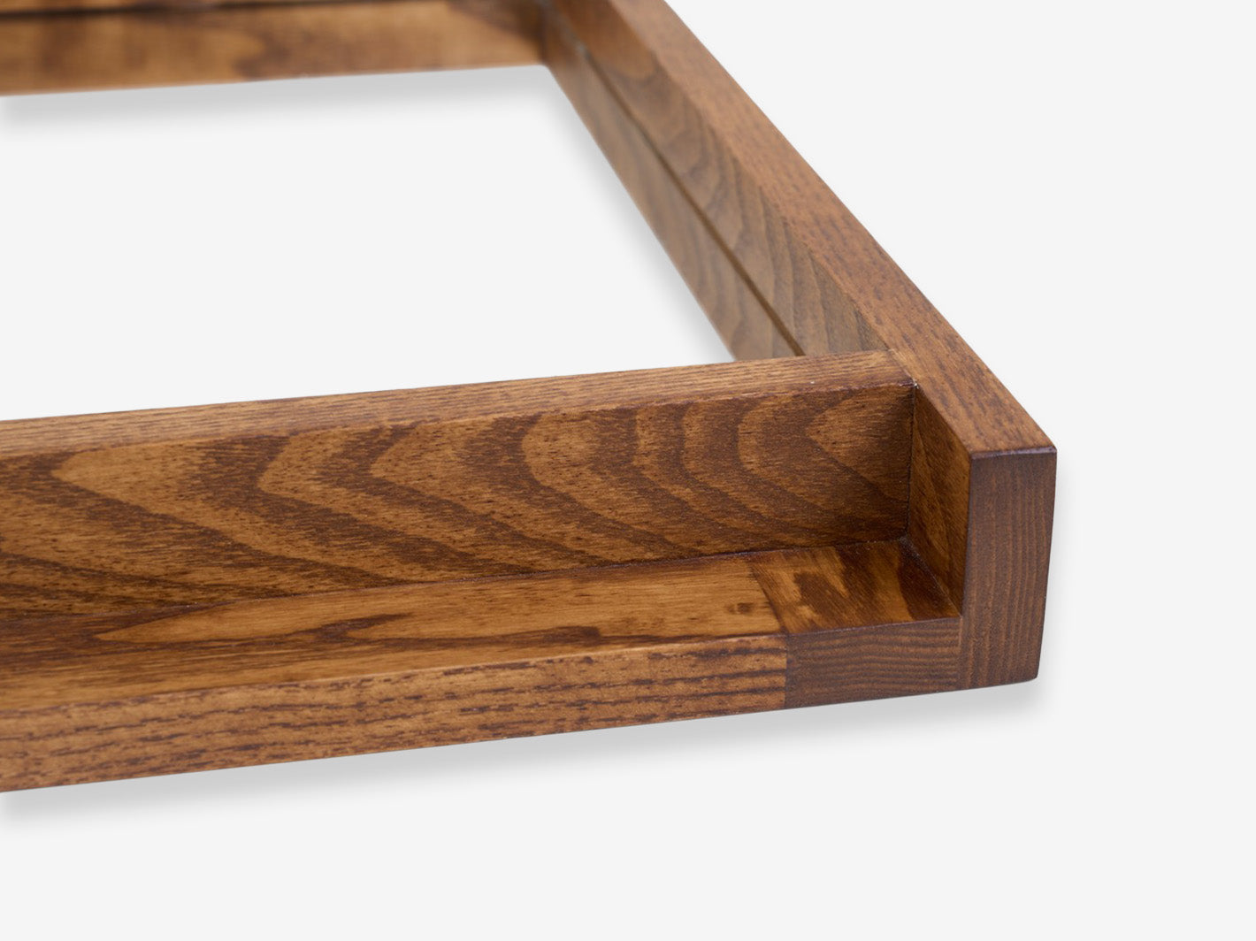 Symmetry Mirror Honey Ash Wood - Large