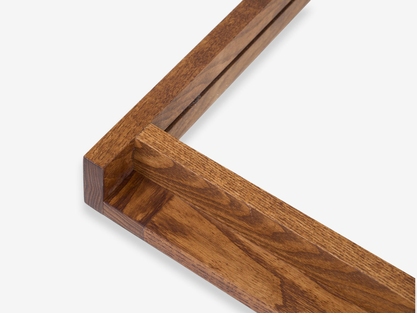 Symmetry Mirror Honey Ash Wood - Small