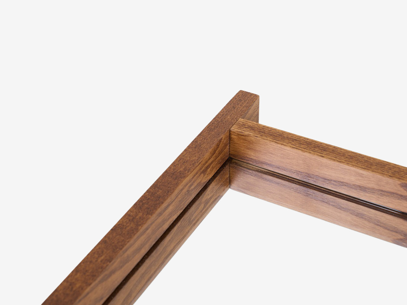 Symmetry Mirror Honey Ash Wood - Small