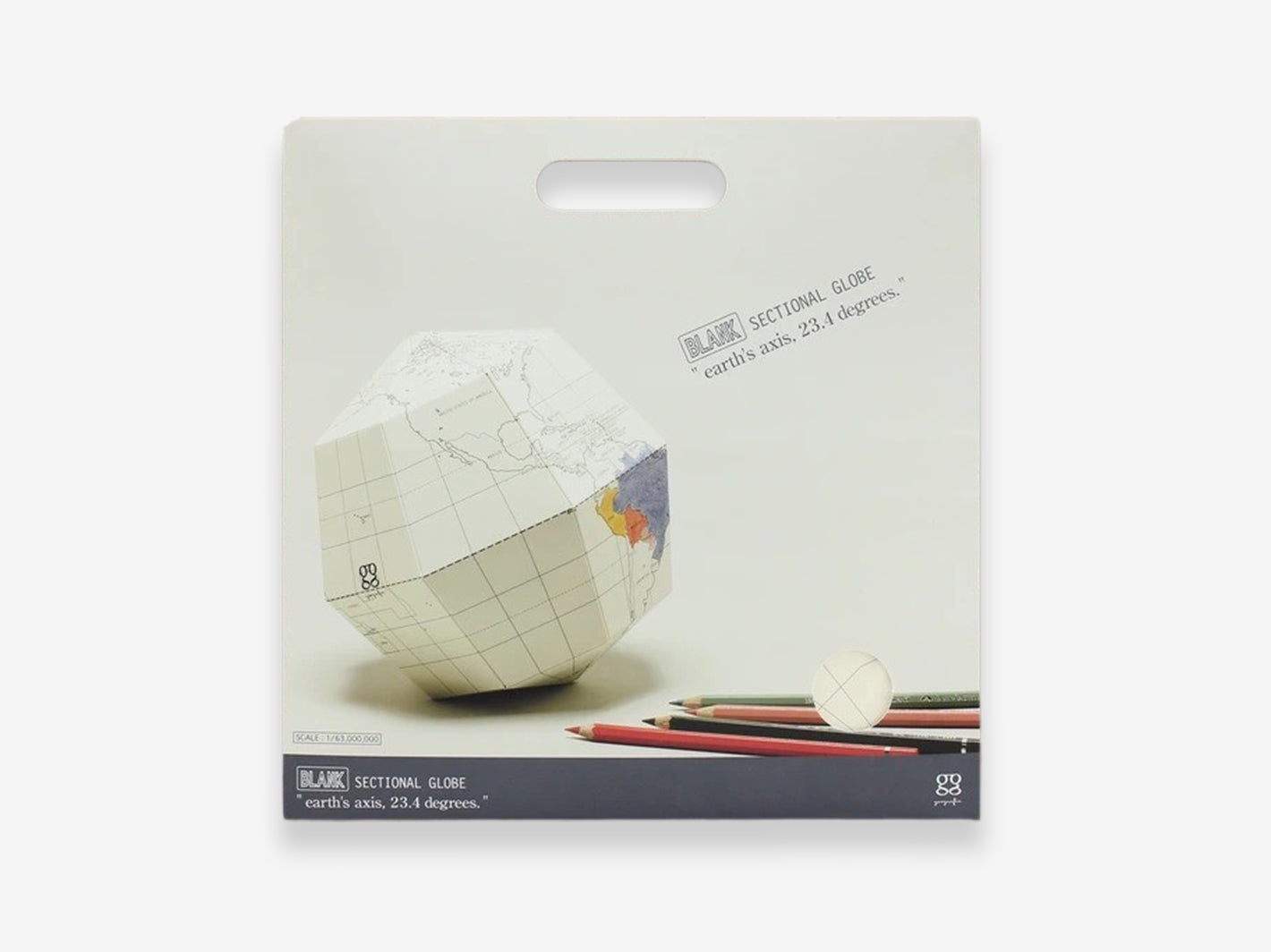 Globe Map 3D Coloring Book