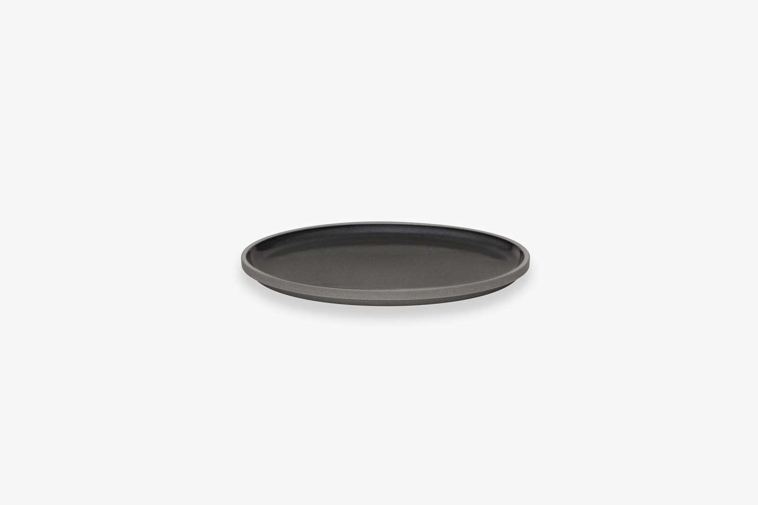 Plate Dark Grey 185×12