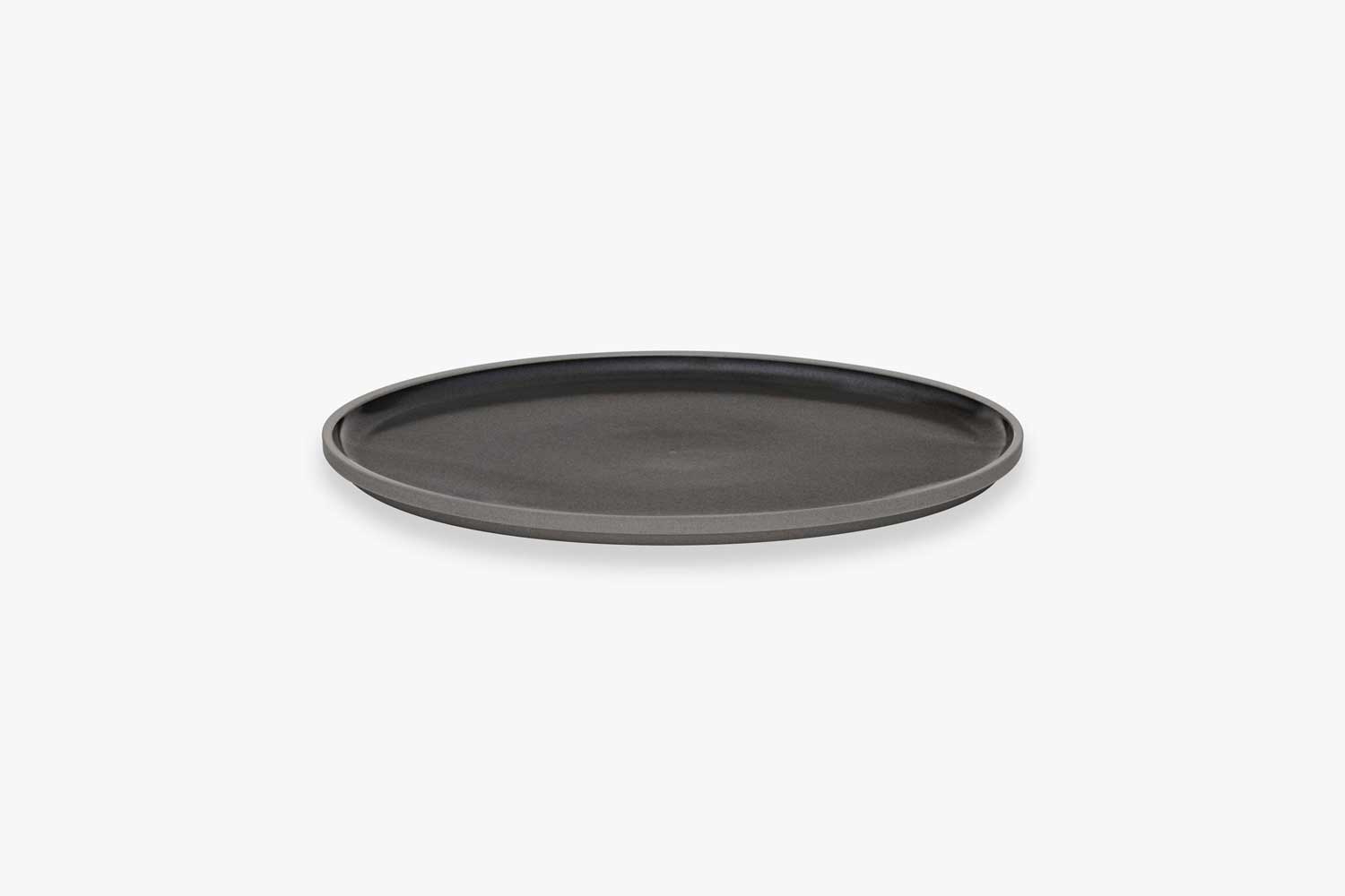 Plate Dark Grey 255×12