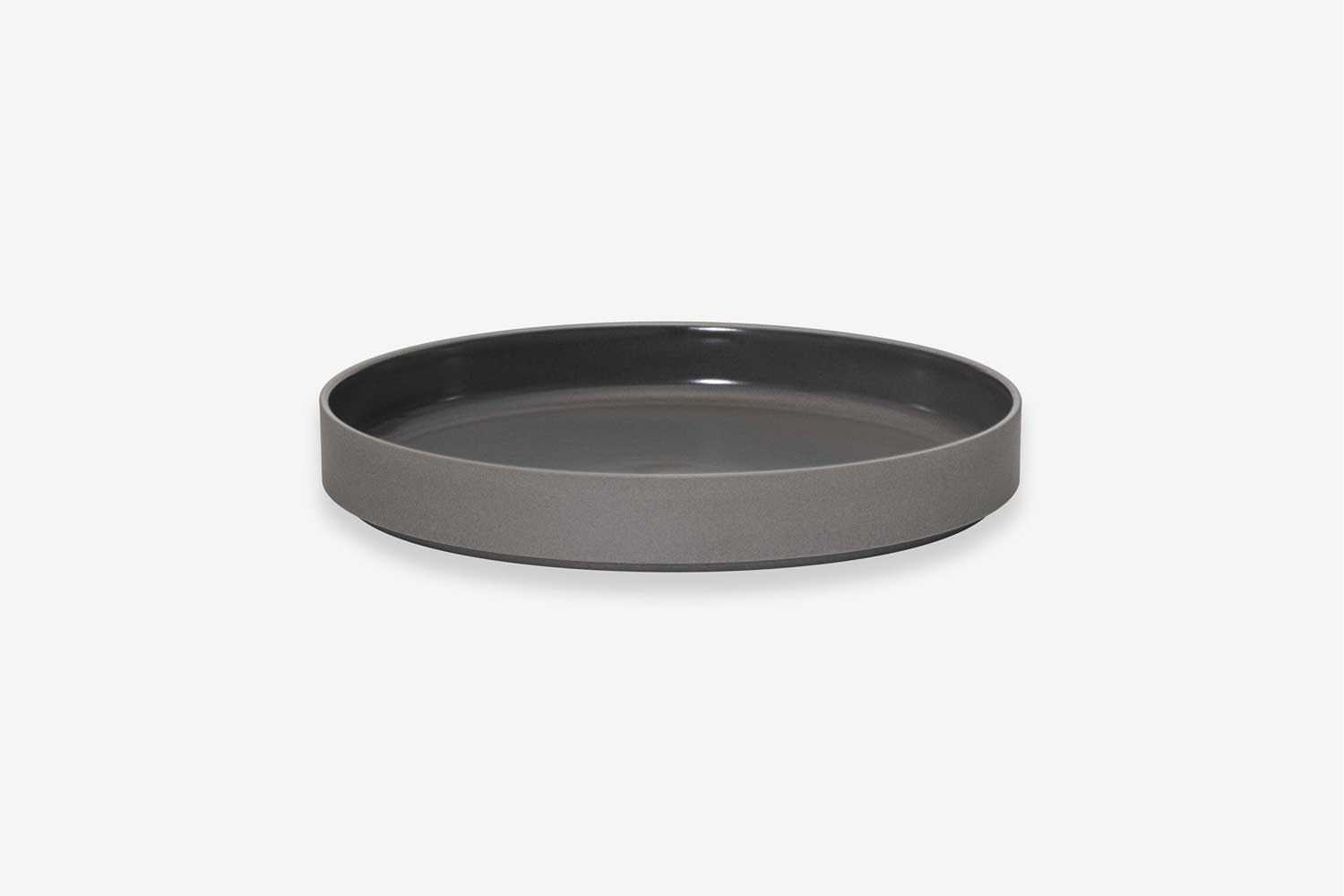 Shallow Bowl Dark Grey 255×37